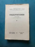 Folklivsstudier V - By och bonde i Svensk&ouml;sterbotten