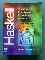 Haskell - the craft of functional programming