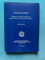Smoking cessation : evaluation of supportive strategies with special reference to nicotine replacement therapy