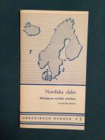 Nordiska r&aring;det - Riksdagarnas nordiska samarbete