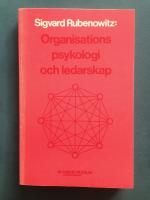 Organisationspsykologi och ledarskap