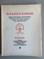 Svenska kyrkor. Konsthistoriskt inventarium. Blekinge. Band II. Br&auml;kne h&auml;rad och Listers h&auml;rad. 
