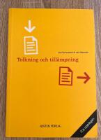 Tolkning och till&auml;mpning