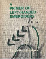 A Primer of Left-Handed Embroidery