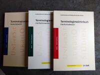 Terminologiew&ouml;rterbuch, Band 1-3, Hochschulwesen