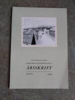 V&auml;stmanlands Fornminnesf&ouml;renings &Aring;rsskrift XXXVII 1949