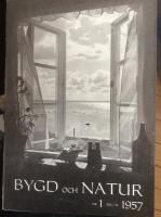 Bygd och natur nr.1 1957