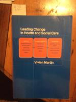 Leading Change in Health and Social care