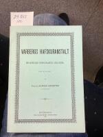 Varbergs Hafskuranstalt, en kortare monografisk skildring
