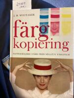 F&auml;rgkopieringpapperbilder i f&auml;rg fr&aring;n negativ f&auml;rgfilm