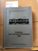 Svenska lok och motorvagnar 1988