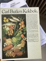 Carl Bultlers kokbok