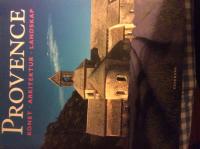 Provence, konst arkitektur landskap