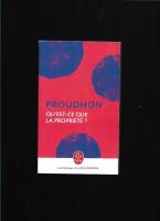 Qu'est ce que la propri&eacute;t&eacute; 