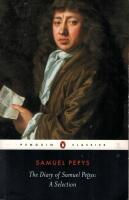 Diary of Samuel Pepys: A Selection