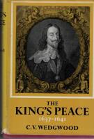 The King&acute;s Peace 1637-1641