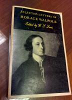 Selected letters of Horace Walpole