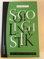 Introduktion till sociolingvistik