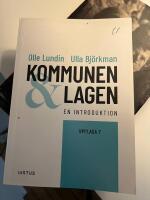 Kommunen och lagen : en introduktion