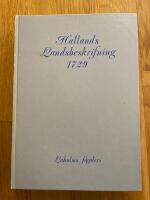 Hallands landsbeskrifning 1729 Laholms f&ouml;gderi