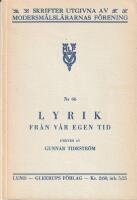 Lyrik fr&aring;n v&aring;r egen tid Nr 66