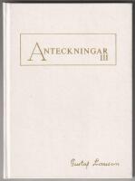 Anteckningar III
