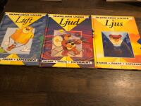 Ljud/Ljus/Luft : skapelsens under 3st b&ouml;cker