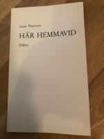 H&auml;r hemmavid : dikter