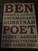 Birger E. Nilsson : krukmakare, konstn&auml;r och poet