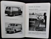 Bedford C A. Sk&ouml;tsel och k&ouml;rning av Eder Bedford CA.