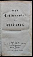 Nya Testamentet och Psaltaren.
