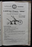 Lilla Harrie. Kvalitetsredskap och Reservdelar f&ouml;r jorden bearbetning.