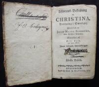 Lefwernes-Beskrifning om Christina, Drotning i Swerige;  J&auml;mte bifogade anm&auml;rkningar. F&ouml;rsta - Fjerde delen. 