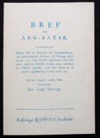 Bref om &Aring;ng-B&aring;tar