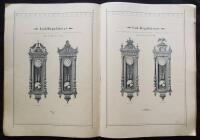 Illustrerad Priskurant &aring; W&auml;gg-Ur af eget fabrikat fr&aring;n H. Sackmann Stockholm