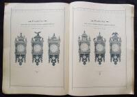 Illustrerad Priskurant &aring; W&auml;gg-Ur af eget fabrikat fr&aring;n H. Sackmann Stockholm