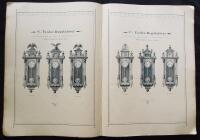 Illustrerad Priskurant &aring; W&auml;gg-Ur af eget fabrikat fr&aring;n H. Sackmann Stockholm