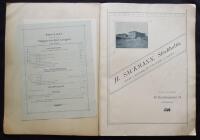 Illustrerad Priskurant &aring; W&auml;gg-Ur af eget fabrikat fr&aring;n H. Sackmann Stockholm