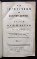 The Expedition of Humphry Clinker. By the Author of Roderick Random. Vol. I