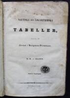 Nautiska och Logarithmiska Tabeller, h&ouml;rande till L&auml;robok i Navigations-Vetenskapen
