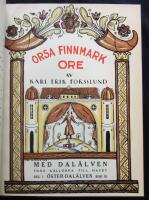 Stor&aring;n (Idre-S&auml;rna) & &Auml;lvdalen & Orsa finnmark Ore