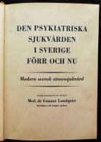 Den psykiatriska sjukv&aring;rden i Sverige f&ouml;rr och nu: Modern svensk sinnessjukv&aring;rd