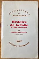HISTOIRE DE LA FOLIE A L&acute;AGE CLASSIQUE