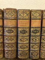 PUBLIQUE HANDLINGAR I-XV Volymer + register.  Utdrag ur alle fr&aring;n den 7 decem.(ber) 1718 utkomne publique handlingar, placater, f&ouml;rordningar, resolutioner och handlingar.