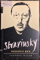 STRAVINSKY : OEDIPUS REX