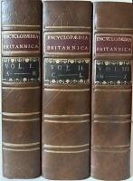 ENCYCLOPAEDIA BRITANNICA; OR A DICTIONARY OF ARTS AND SCIENCES; VOLUMES I-III