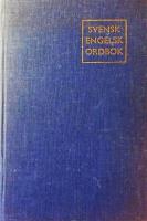Svensk-engelsk ordbok