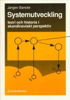 Systemutveckling : teori och historia i skandinaviskt perspektiv