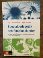 Specialpedagogik och funktionshinder