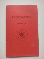 Talgestaltning: &Ouml;vningar